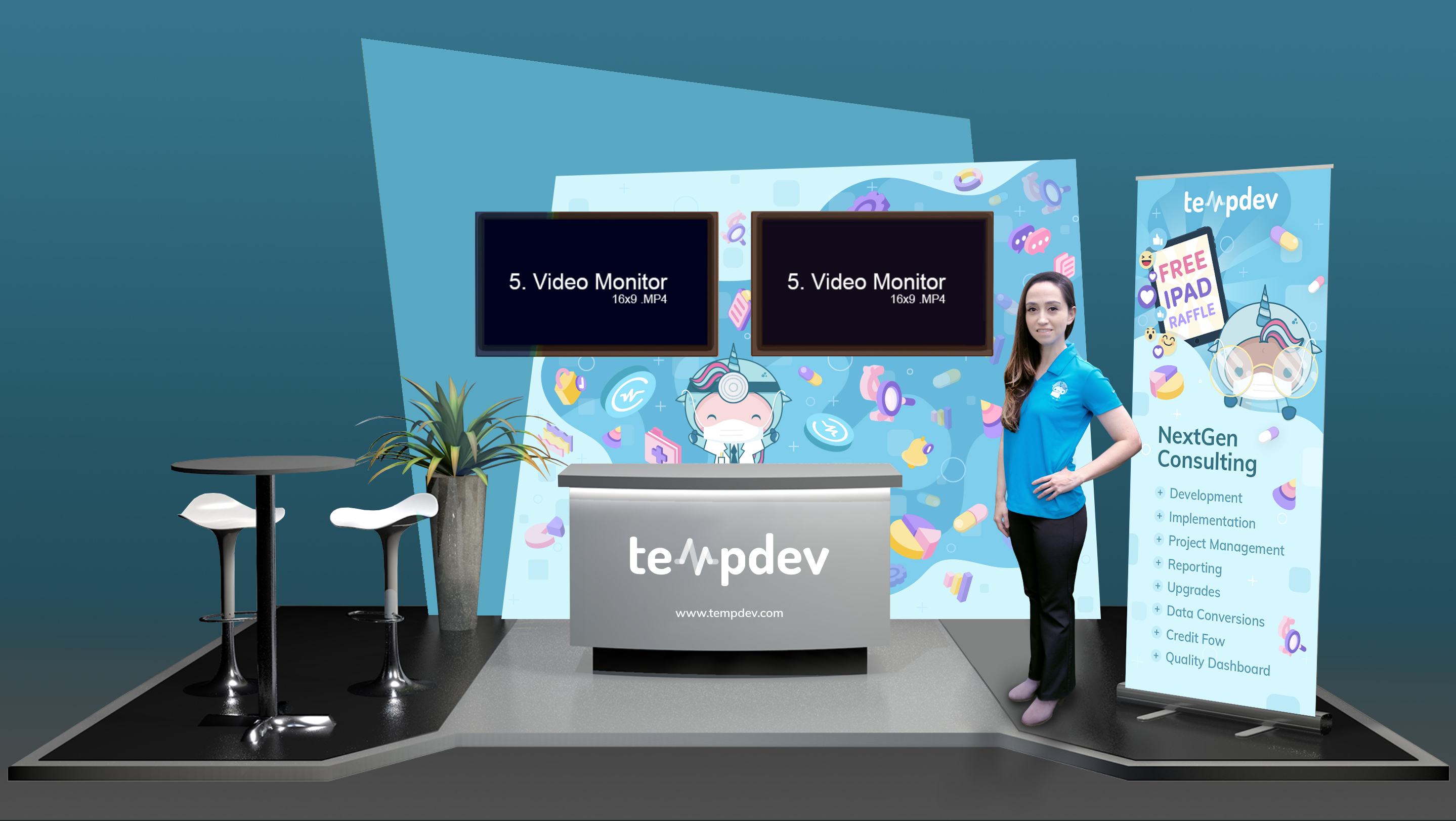 TempDev NextGen 2020 Booth